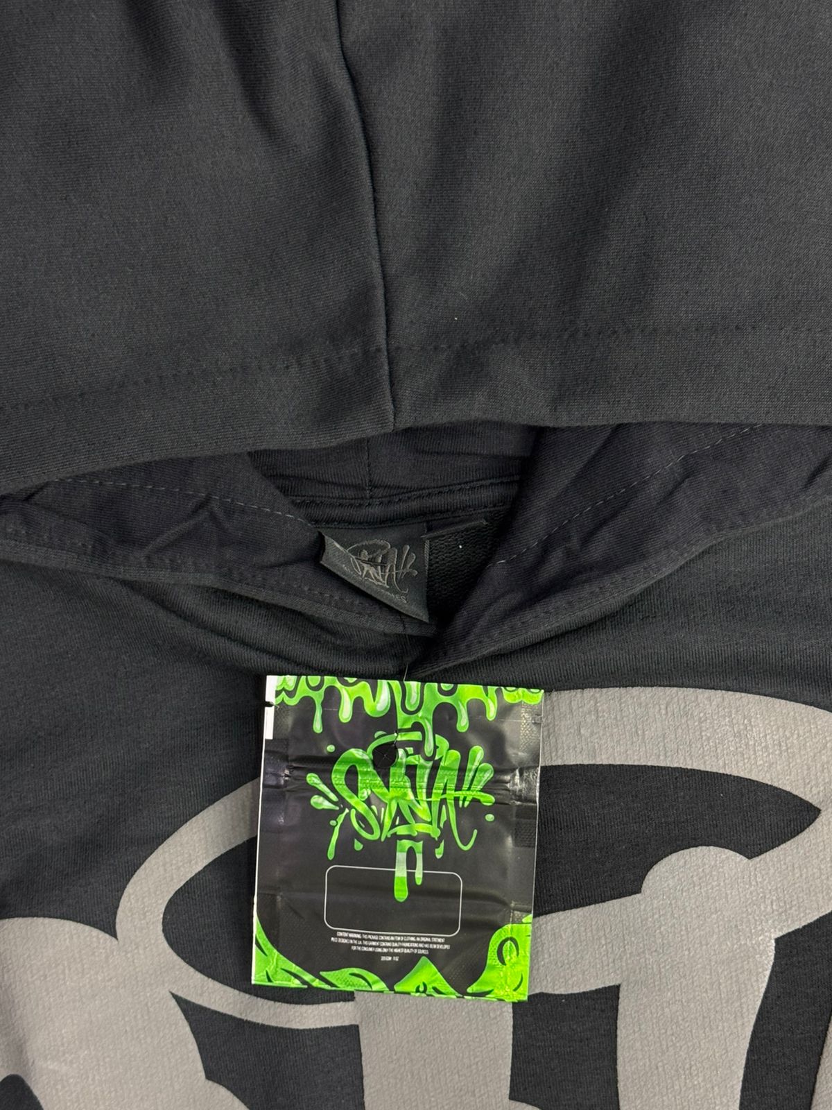 CONJUNTO SYNA WORLD MOLETOM - BLACK GREY