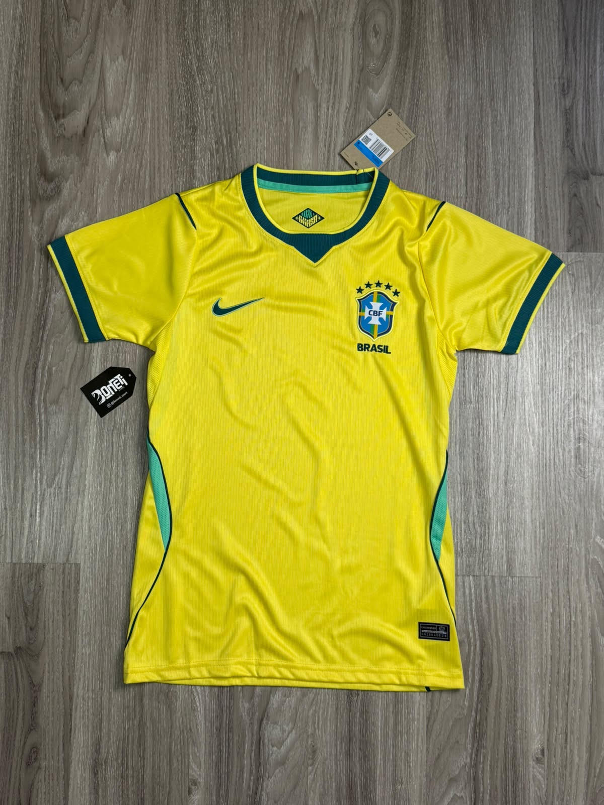 CAMISA SELEÇÃO FEMININA BR TORCEDOR 2026 - AMARELA