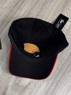 BONÉ NEW ERA LOGO - PRETO/VERMELHO