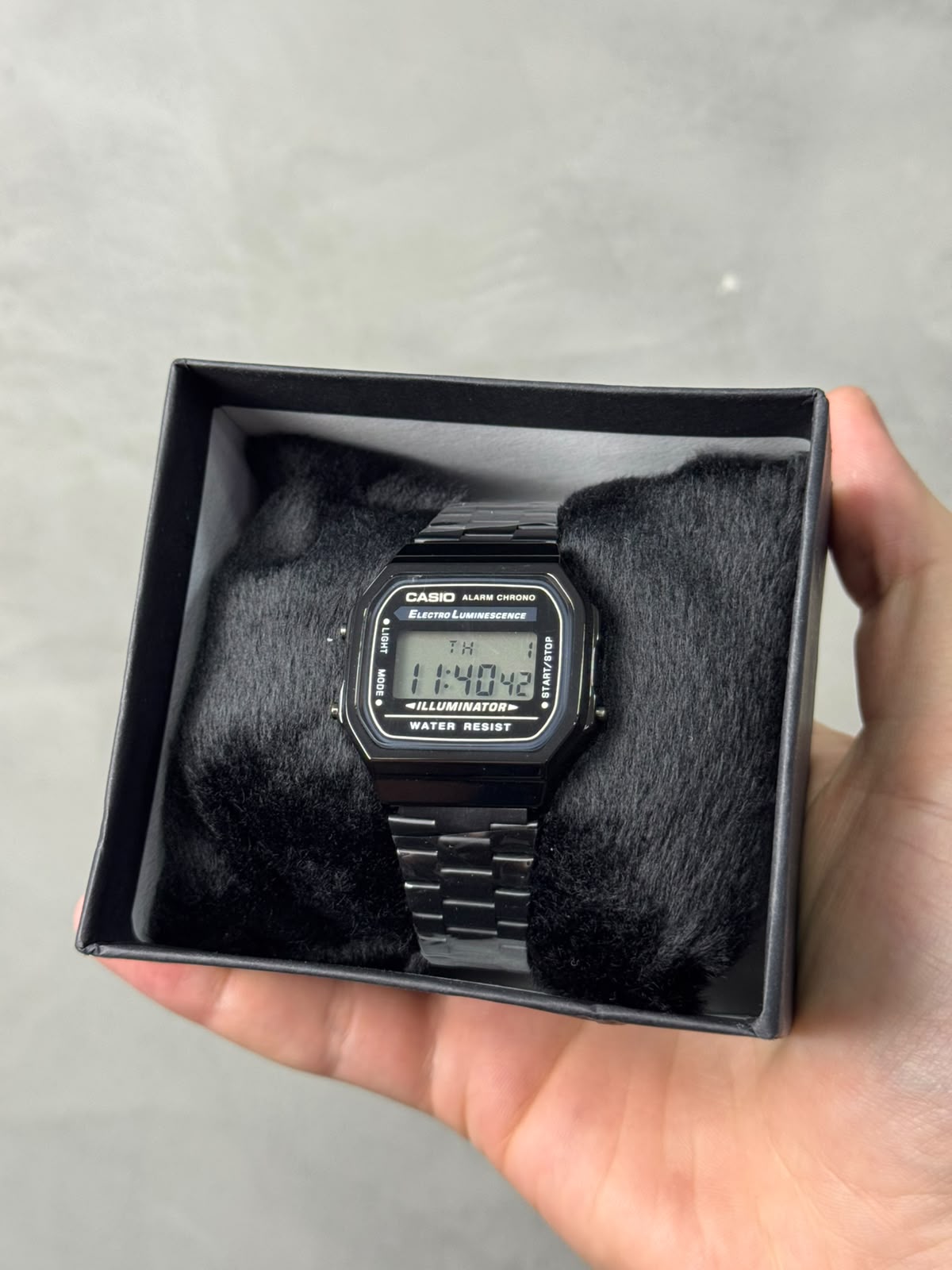 RELÓGIO CASIO VINTAGE - BLACK