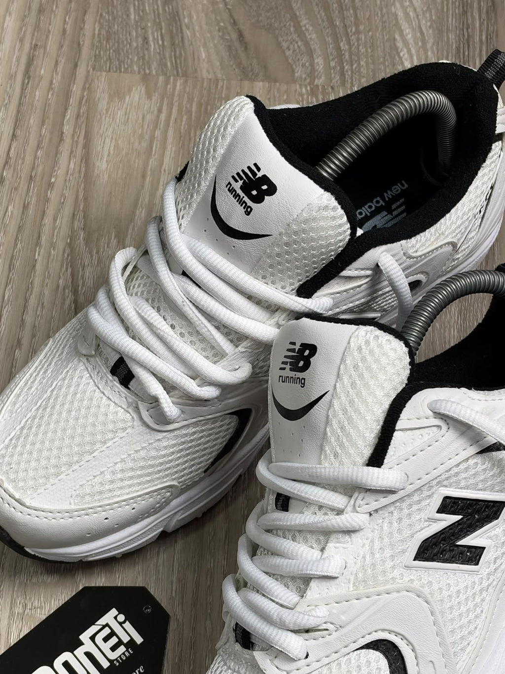 TÊNIS NB 530 - WHITE BLACK