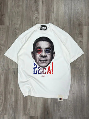 CAMISETA OVERSIZED RJ7 ZECA - OFFWHITE