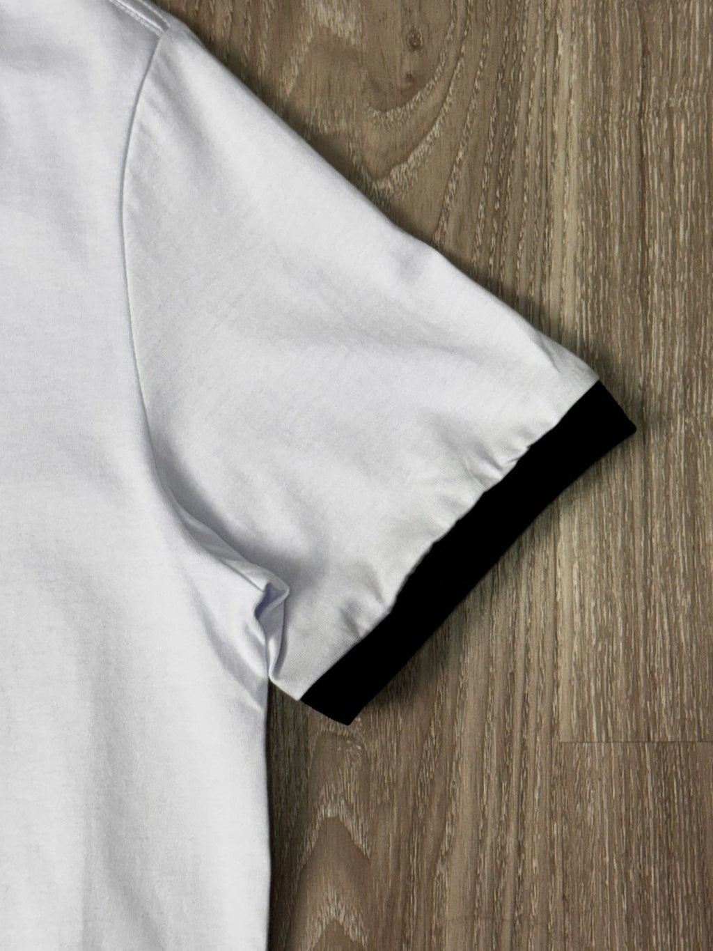 CAMISETA SLIM GOLA ZARA - BRANCA