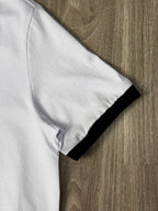 CAMISETA SLIM GOLA ZARA - BRANCA