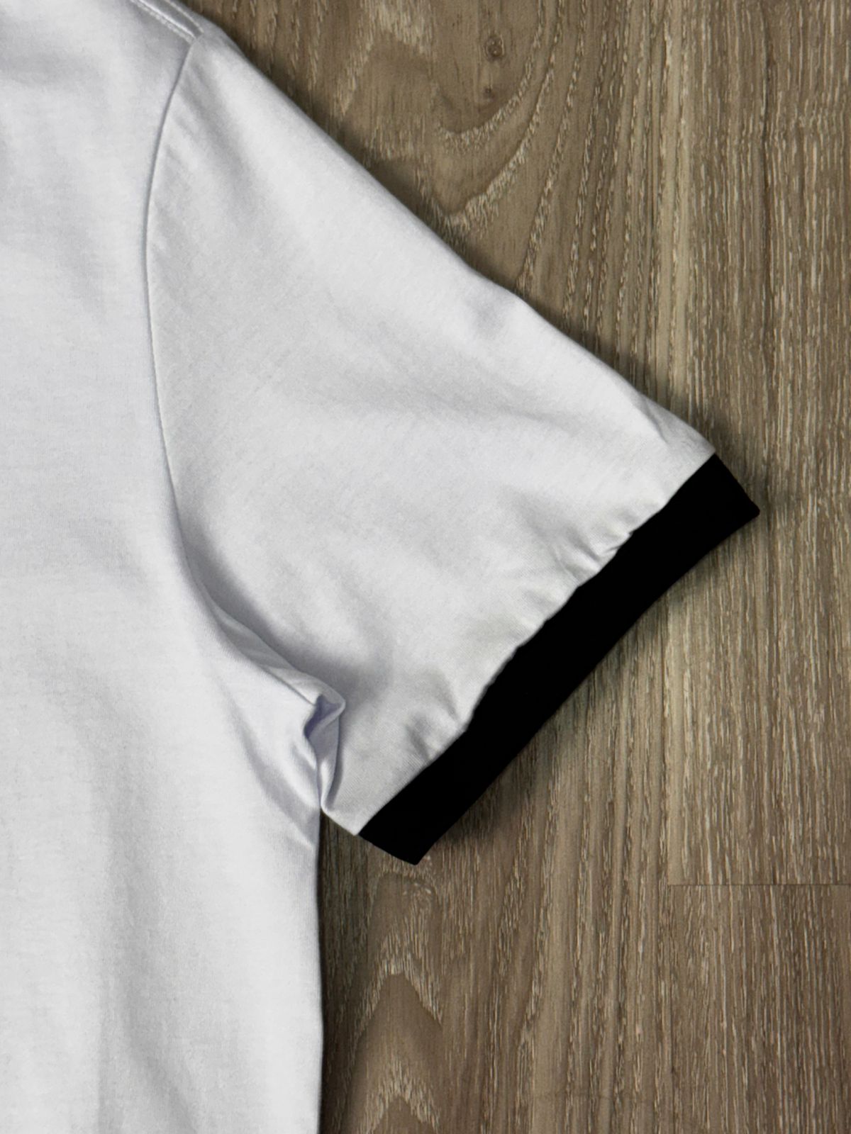 CAMISETA SLIM GOLA ZARA - BRANCA