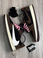 TÊNIS NK JORDAN 1 X TRAVIS - MOCHA