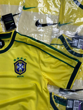 CAMISA RETRÔ SELEÇÃO BR 1998 - AMARELA