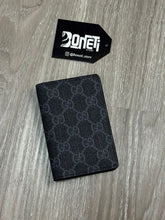 PORTA CARTÃO GC CANVAS VINTAGE - PRETO