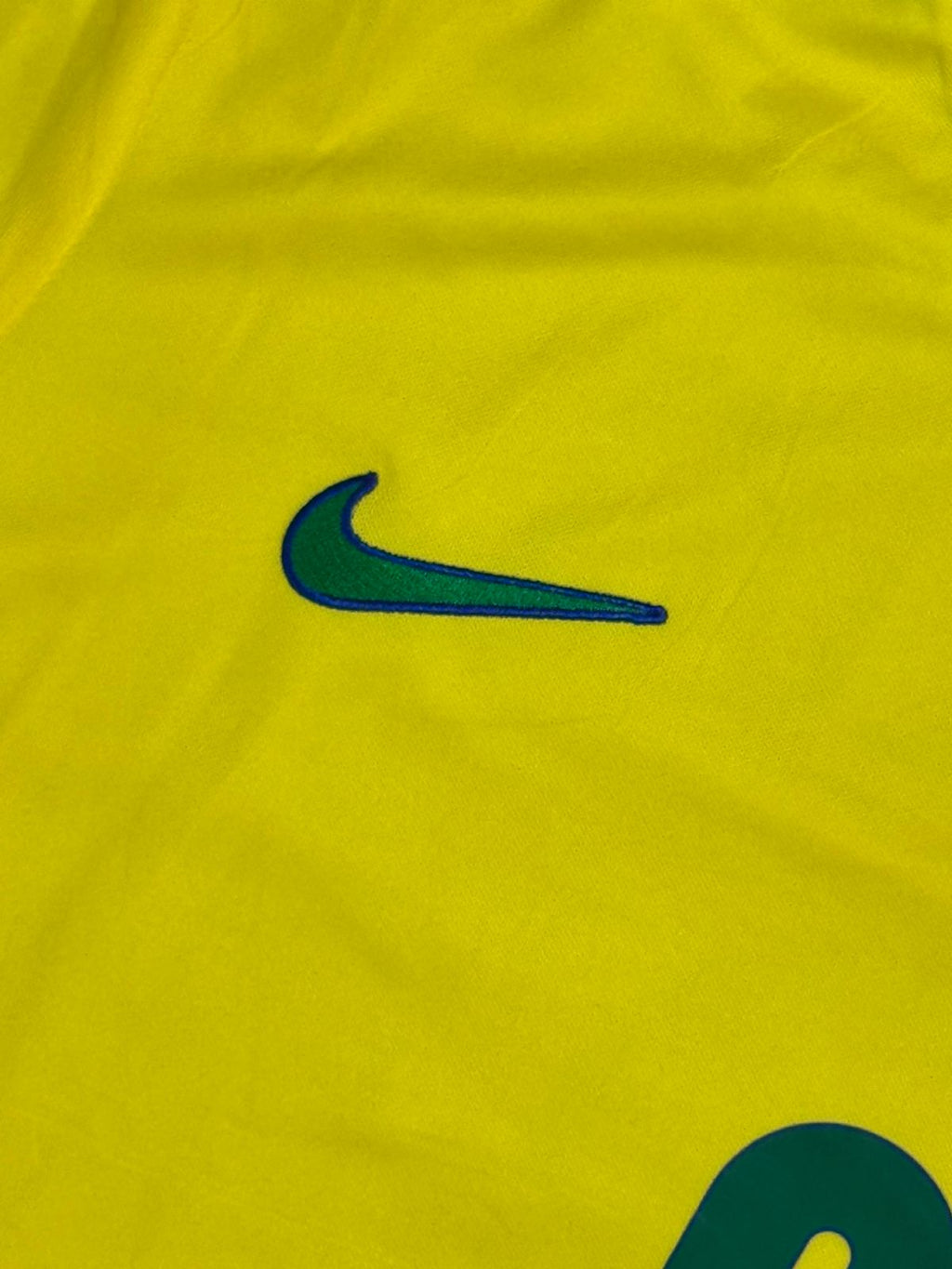 CAMISA RETRÔ BR 1998 RONALDO 9 - AMARELA