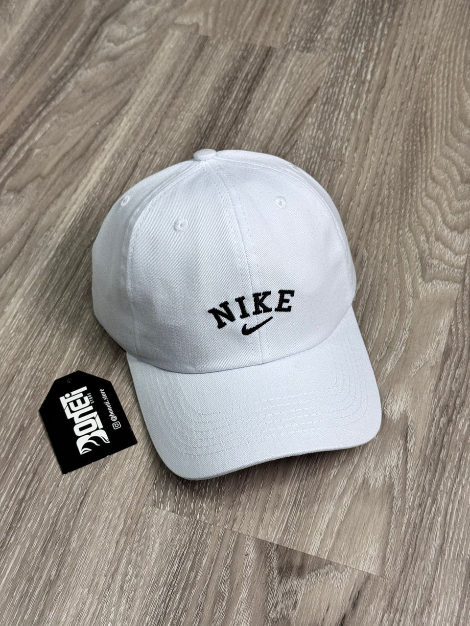BONÉ NK SWOOSH LETTER - BRANCO