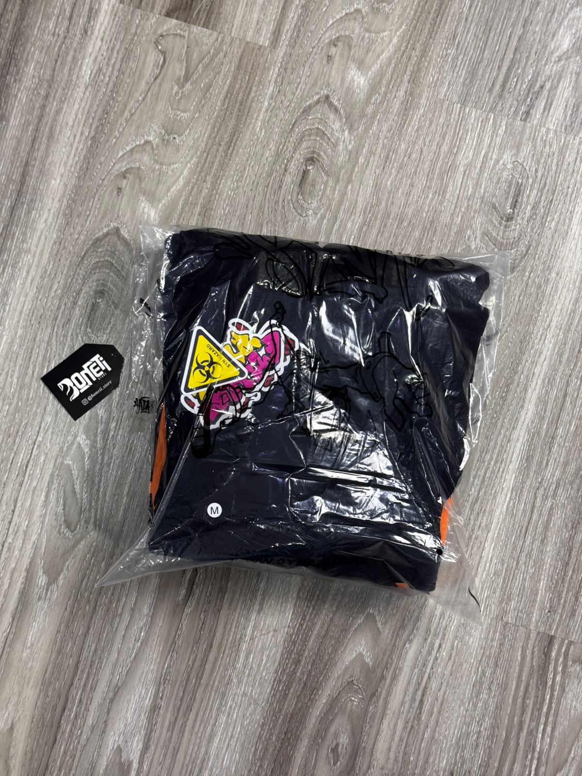 CONJUNTO SYNA WORLD + MOLETOM - BLACK ORANGE