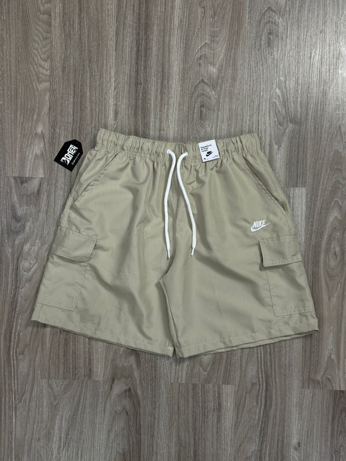 SHORTS RIP STOP CARGO NK CLUB - CREME