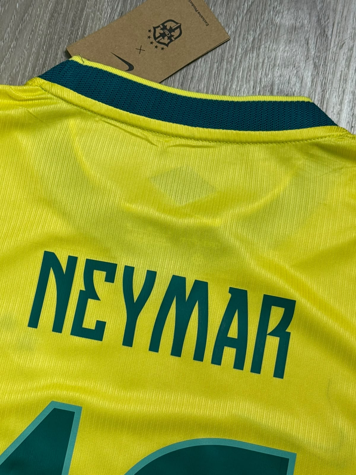CAMISA SELEÇÃO BR TORCEDOR NEY 2026 - AMARELA