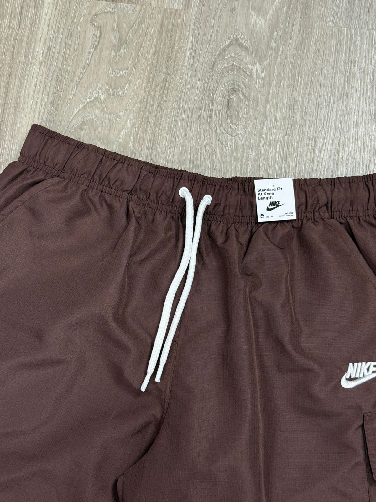 SHORTS RIP STOP CARGO NK CLUB - MARROM