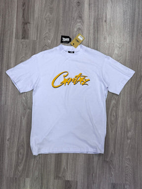CAMISETA CORTEIZ SHINNING STAR - BRANCO E AMARELO