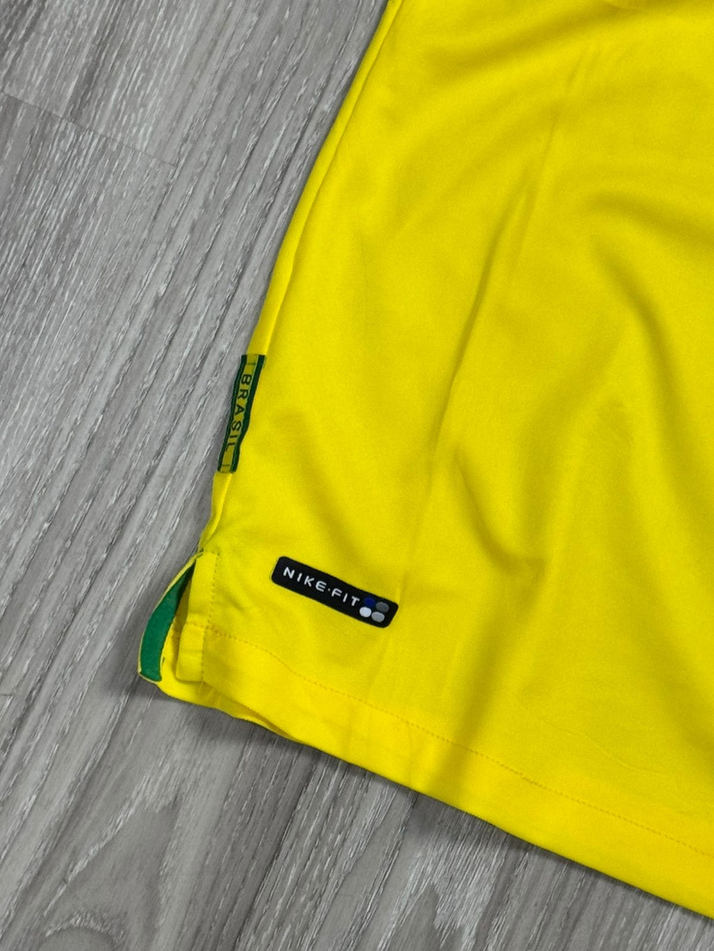 CAMISA RETRÔ BR 1998 RONALDO 9 - AMARELA
