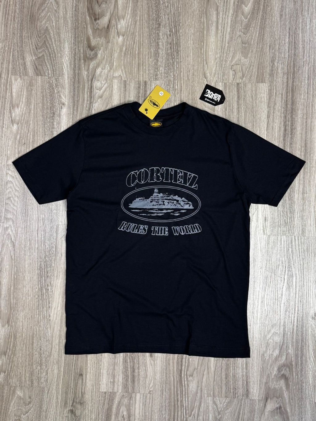 CAMISETA CORTEIZ RULES - PRETA