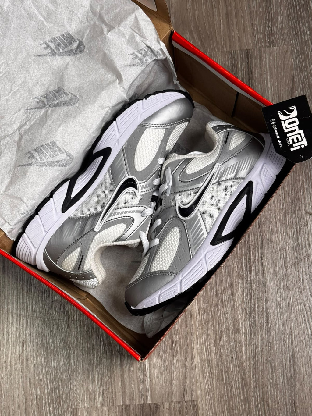 TÊNIS NK V5 RNR - WHITE SILVER