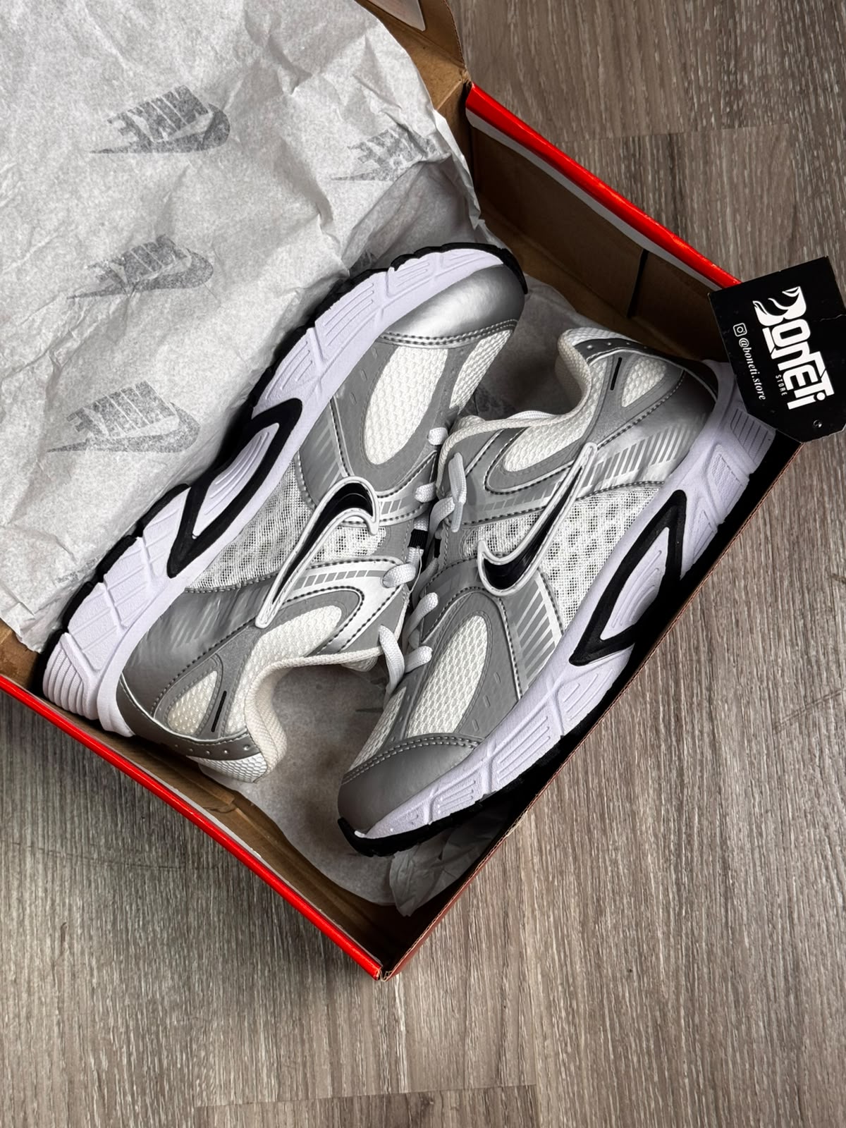 TÊNIS NK V5 RNR - WHITE SILVER