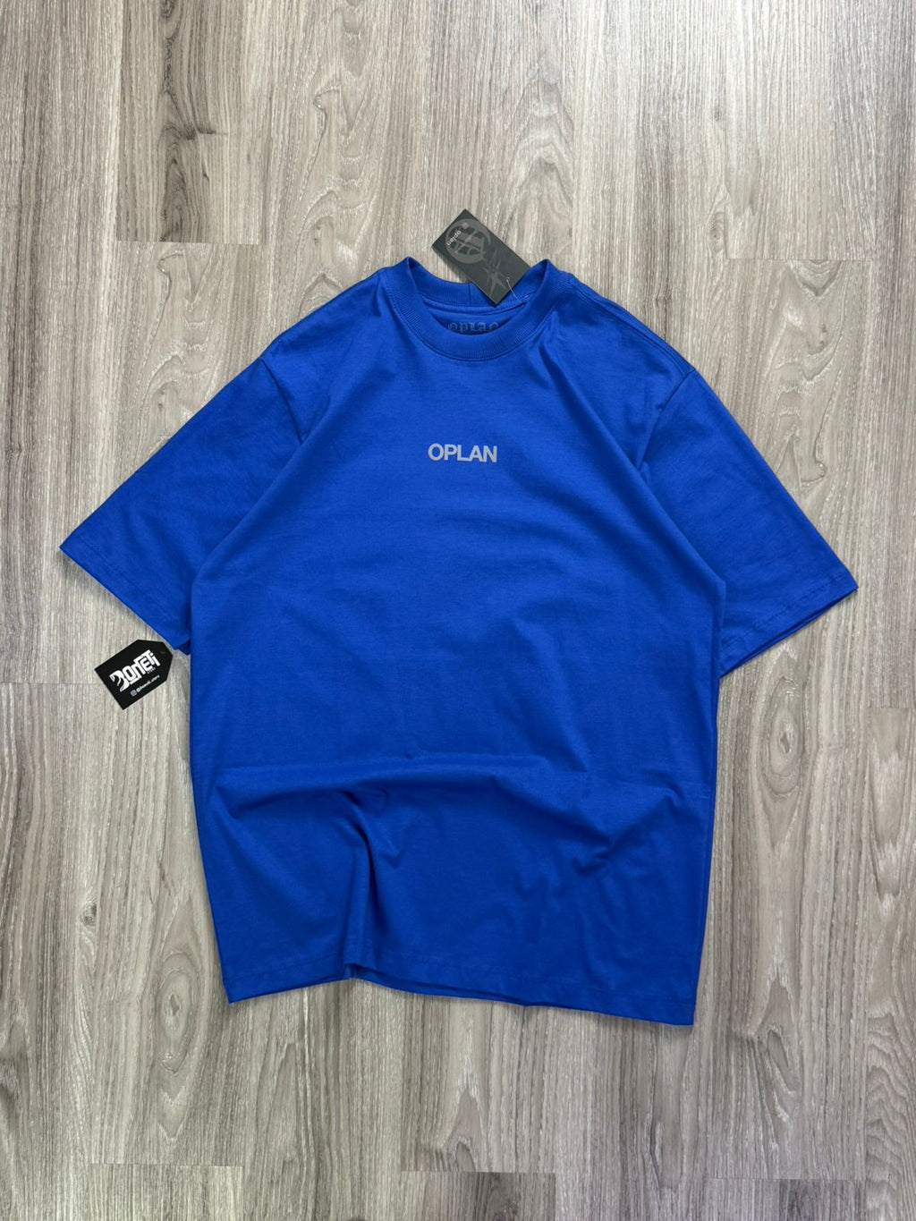 CAMISETA OVERSIZED OPLAN PURITY - AZUL