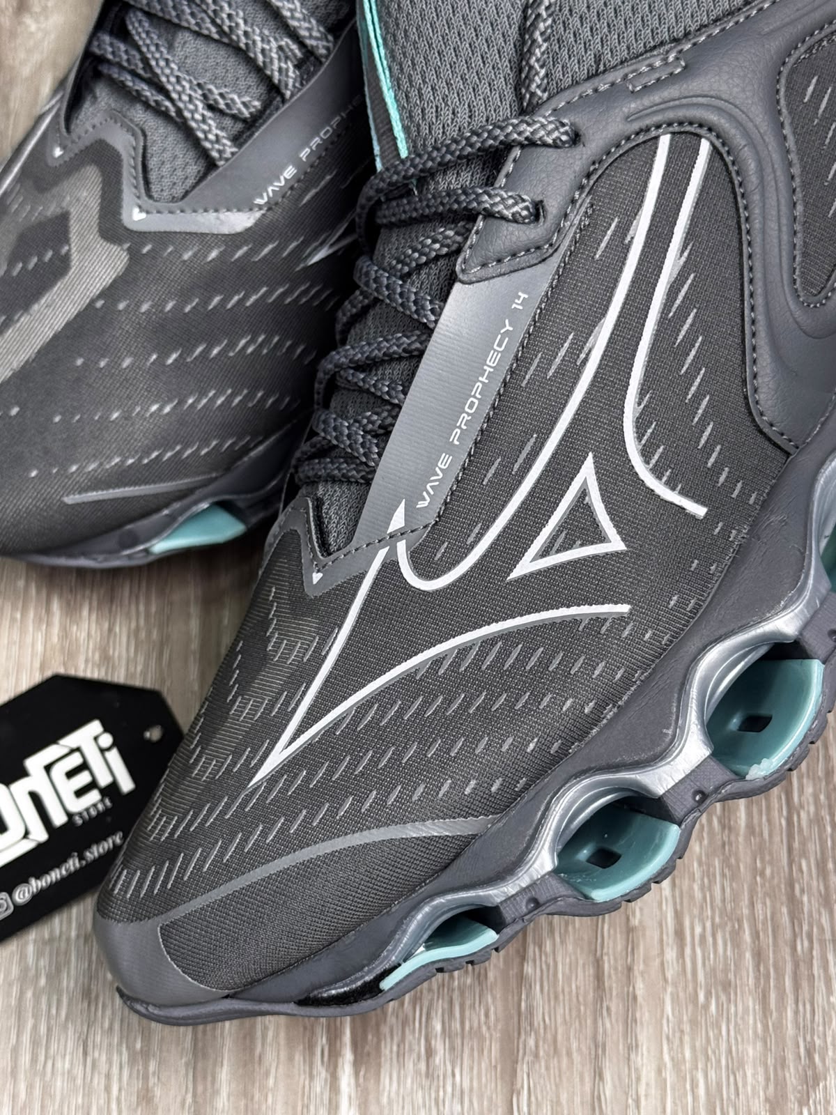 TÊNIS MZN WAVE PROPHECY 14 - GREY TIFFANY