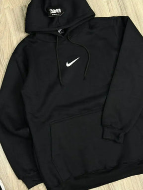 MOLETOM CANGURU NK SPORTSWEAR - PRETO