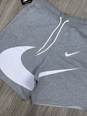 SHORTS MOLETOM NK MINI WITH BIG SWOOSH - CINZA
