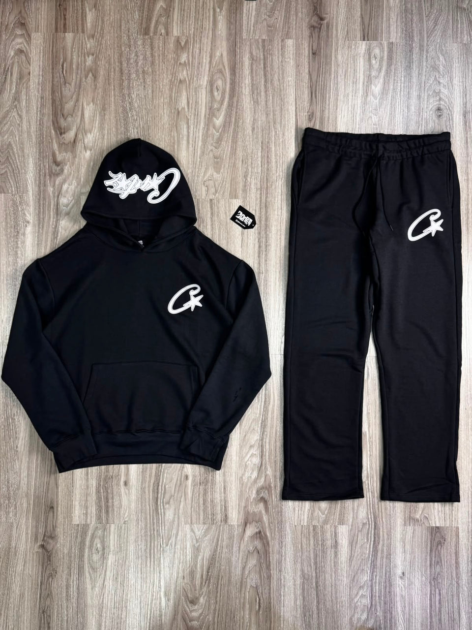 CONJUNTO CORTEIZ MOLETOM WINTER C-STAR - PRETO
