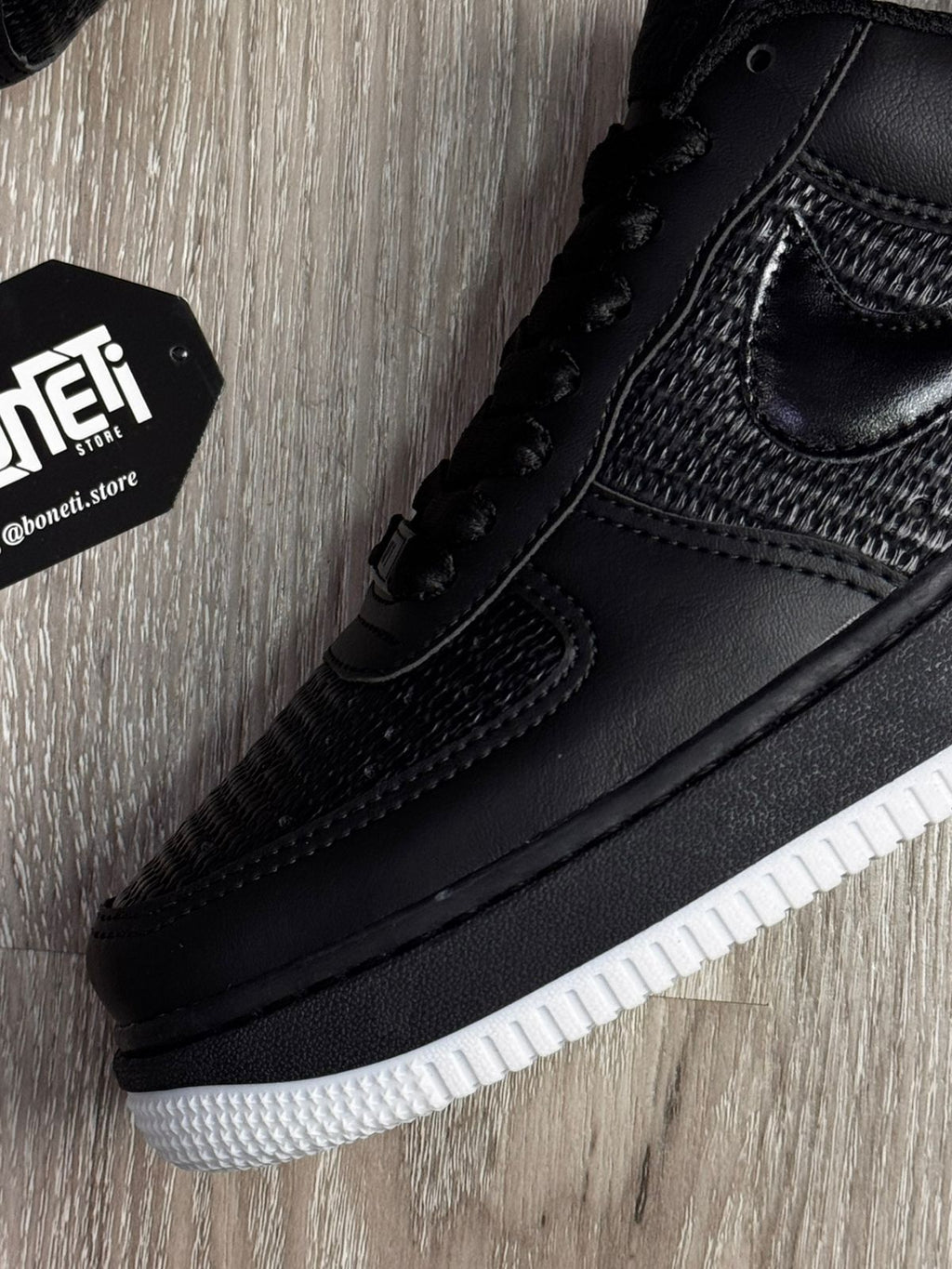 TÊNIS NK FORCE 1 - WOVEN BLACK