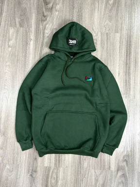 MOLETOM CANGURU NK PATCH NINO - VERDE