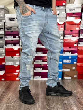 CALÇA JEANS CLARO SKINNY CITY DENIM - 303