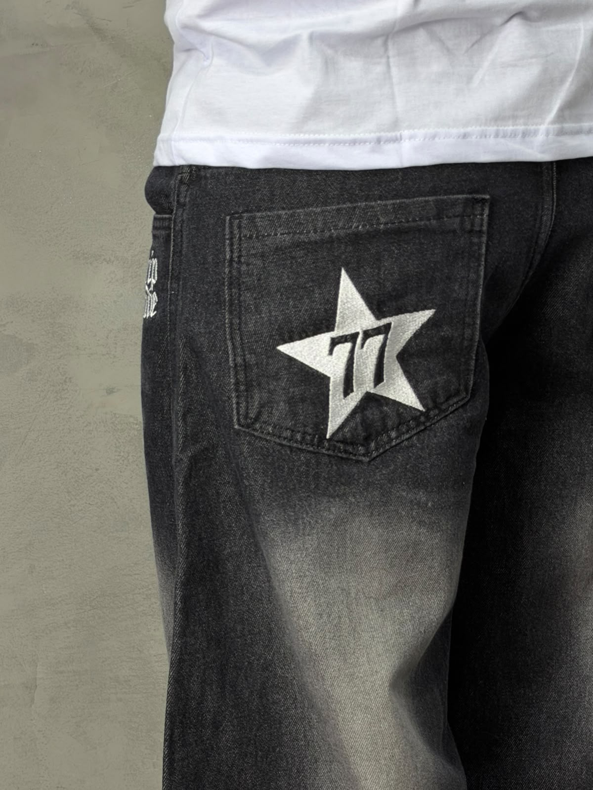 CALÇA JEANS BARREL ESCURA TRIPSIDE - 103