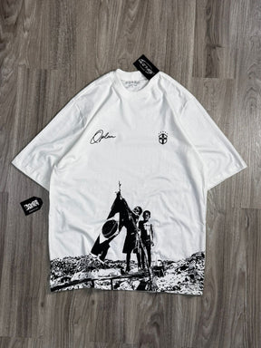 CAMISETA OVERSIZED OPLAN ESPERANÇA - OFFWHITE