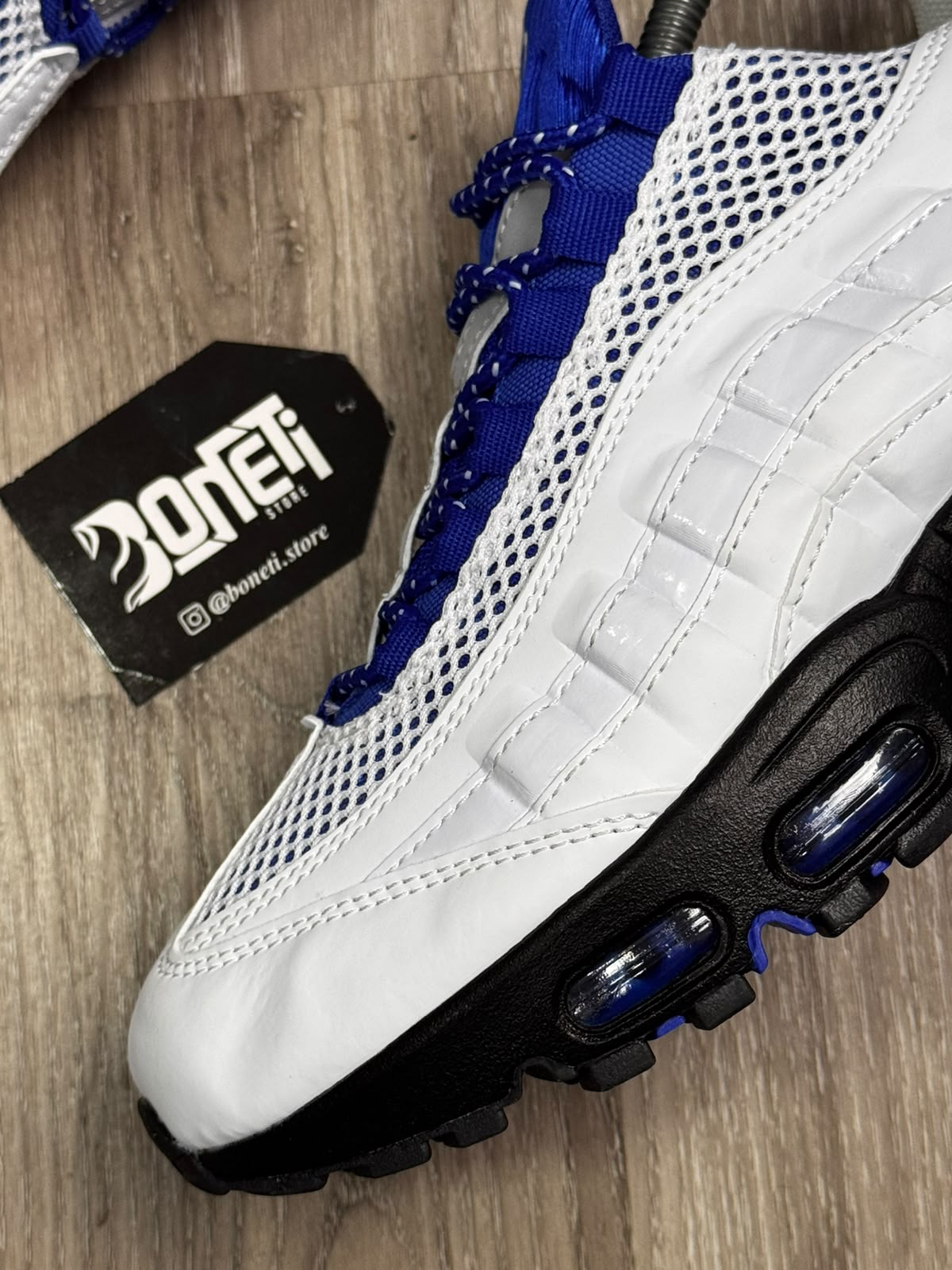 TÊNIS NK AIR MAX 95 TOTAL 90  - BRANCO/AZUL