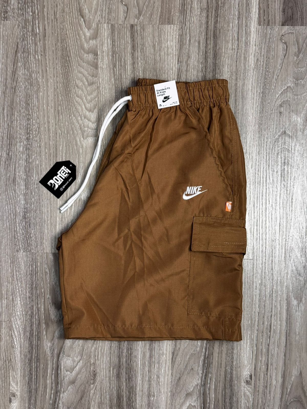 SHORTS RIPSTOP CARGO NK CLUB - CAQUI