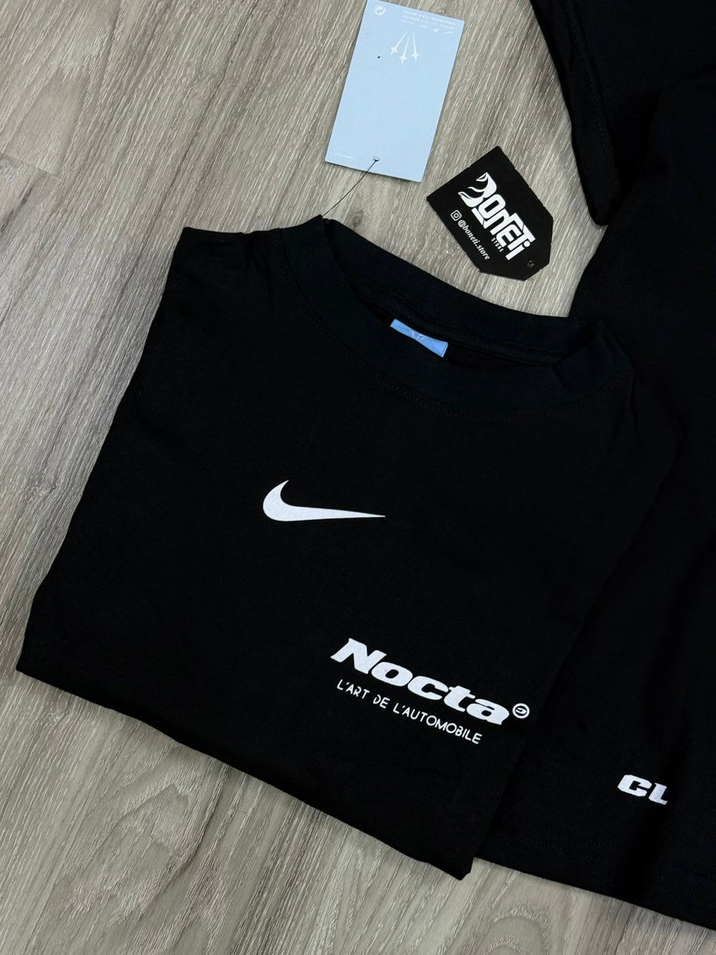 CAMISETA NK X NOCTA LART ROAD - PRETA