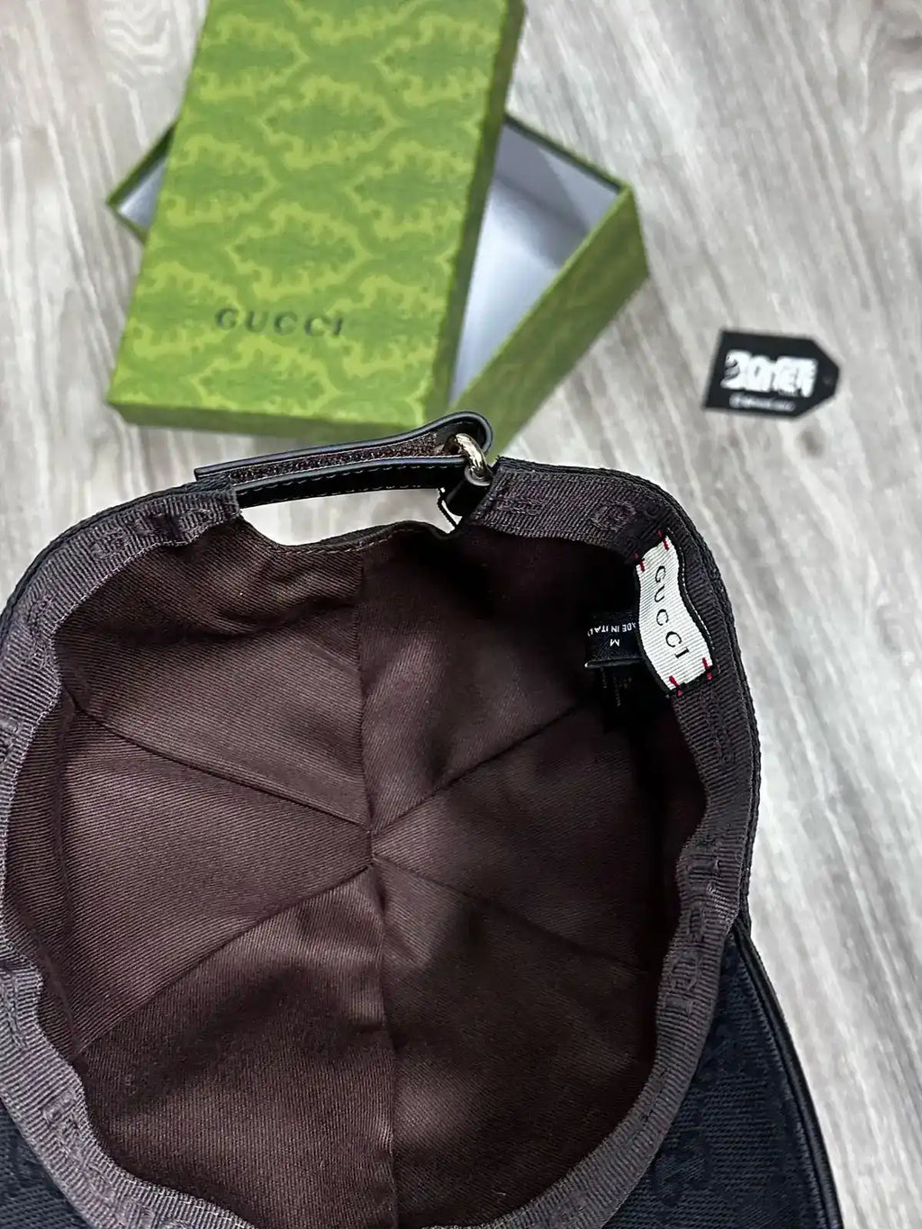 BONÉ GC CANVAS BLACK