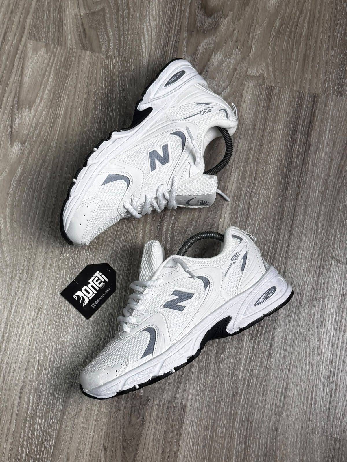 TÊNIS NB 530 - WHITE GREY