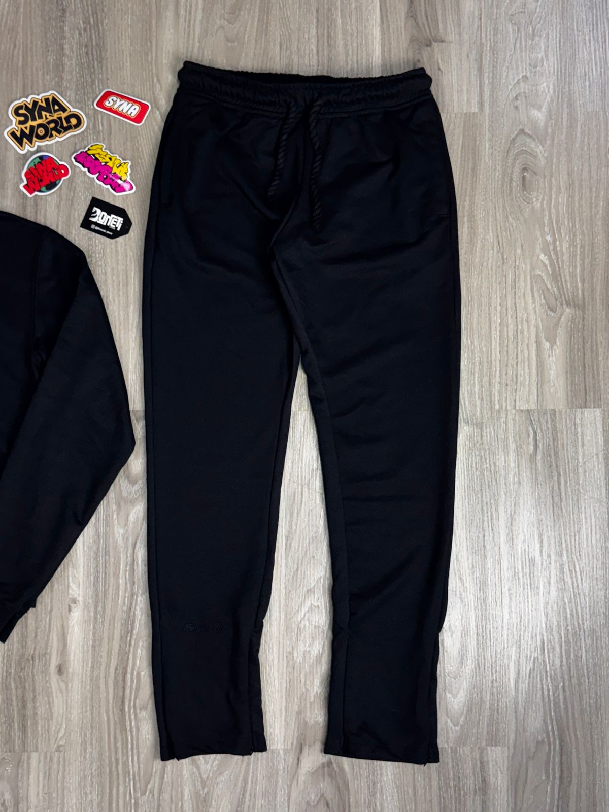 CONJUNTO SYNA WORLD WINTER MOLETOM - BLACK GREY