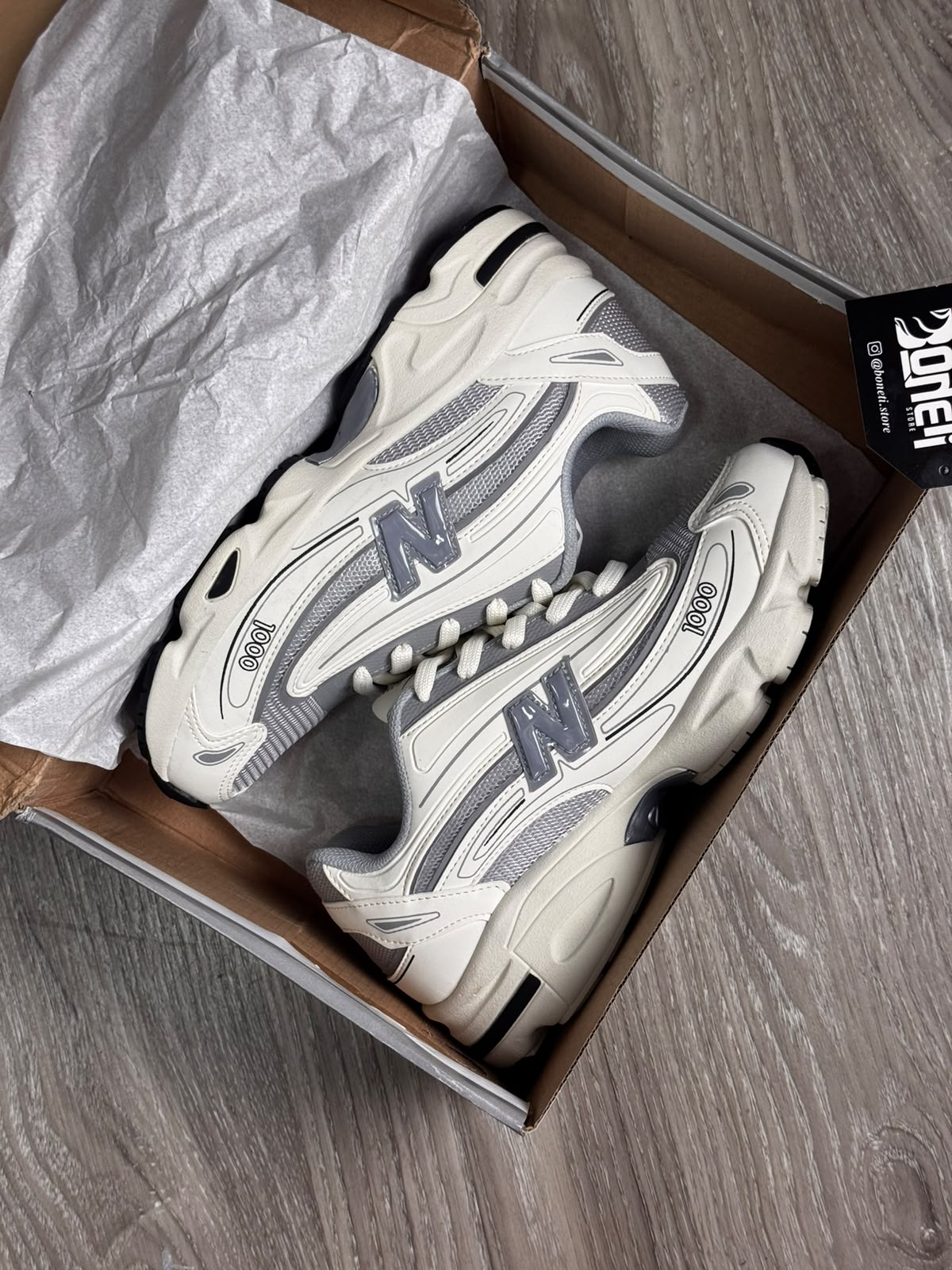 TÊNIS NB 1000 - OFF GREY