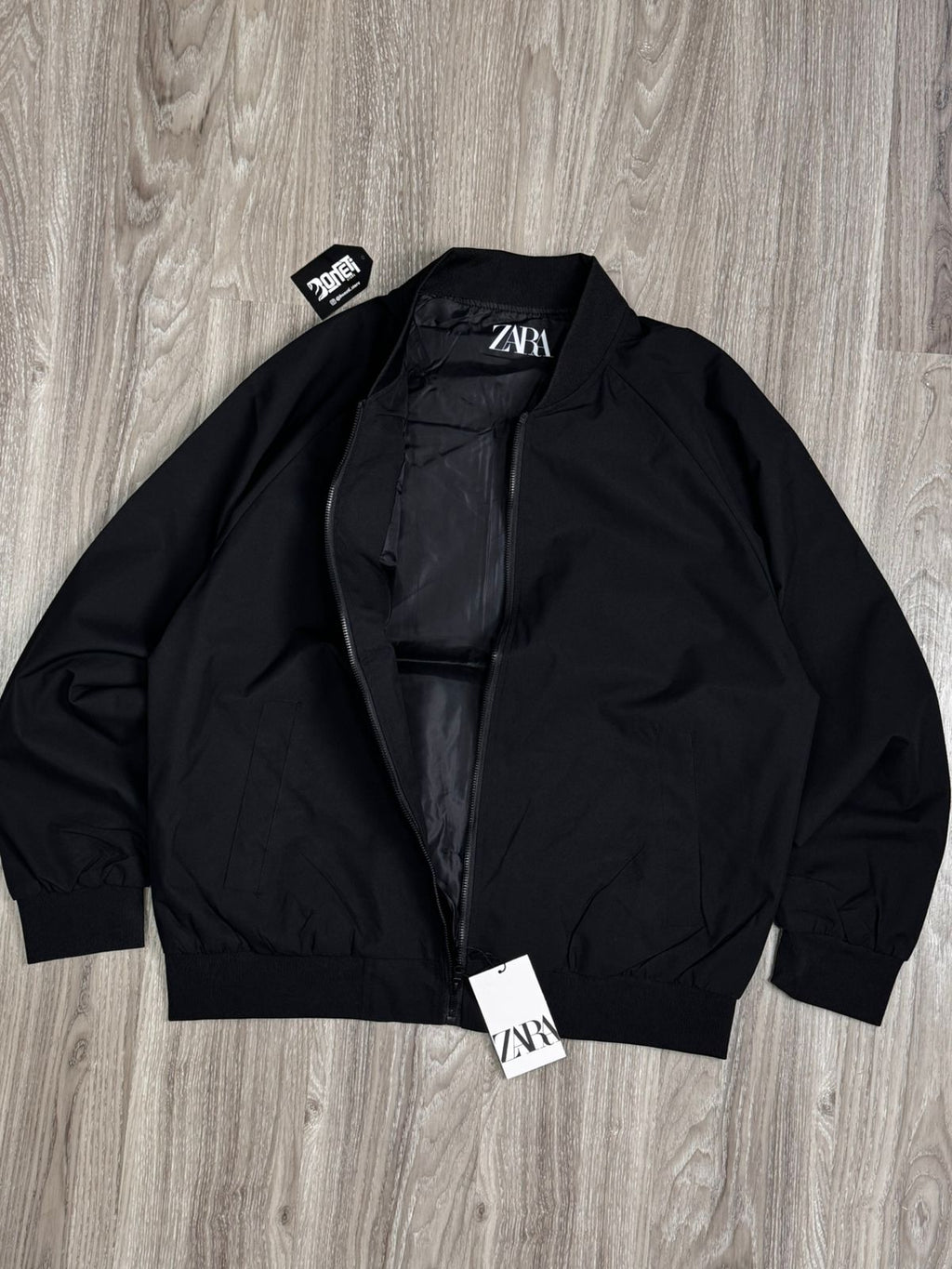 JAQUETA BOMBER ZARA - PRETA