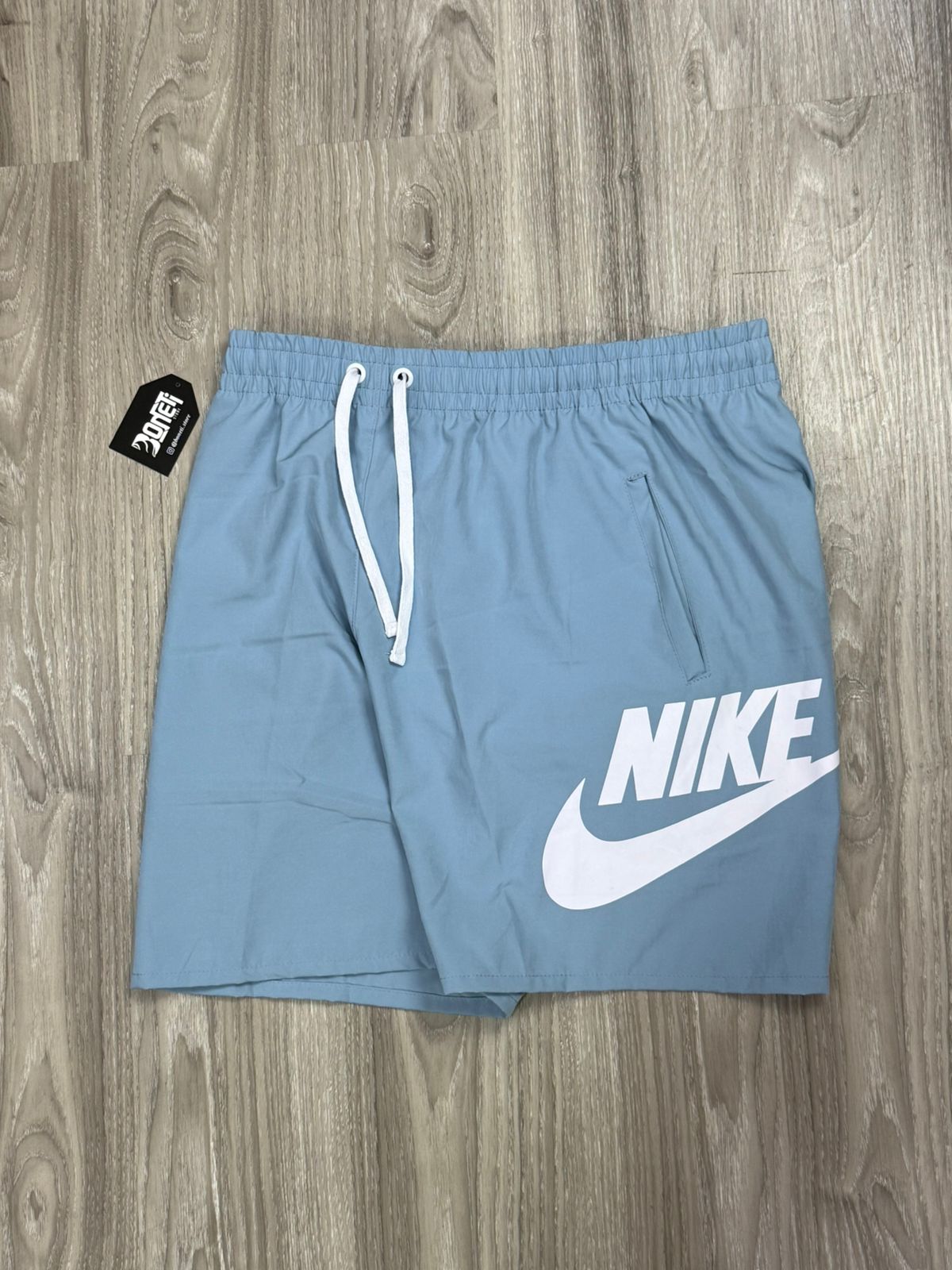 SHORTS TACTEL NK ICON - AZUL BEBÊ