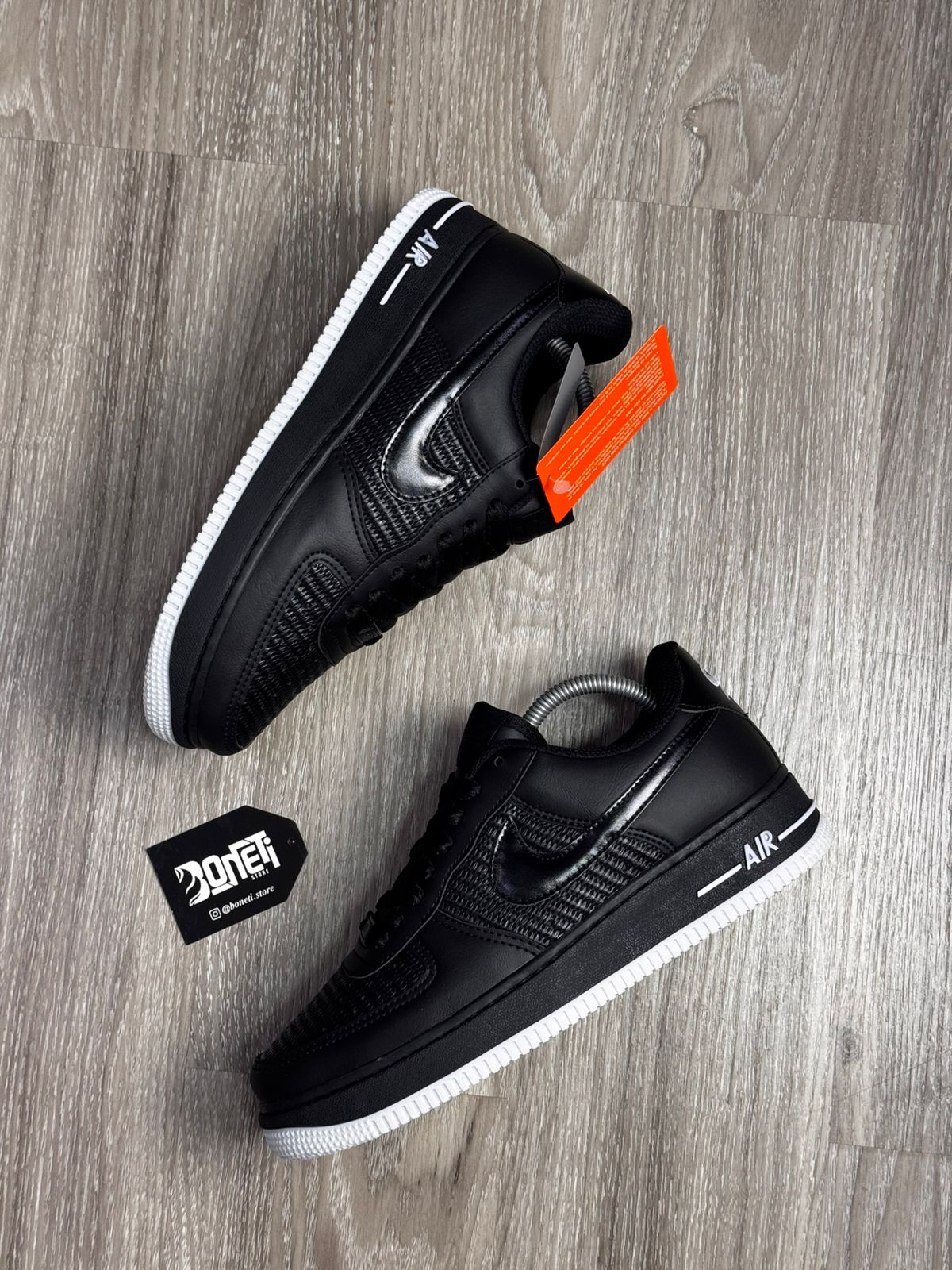 TÊNIS NK FORCE 1 - WOVEN BLACK