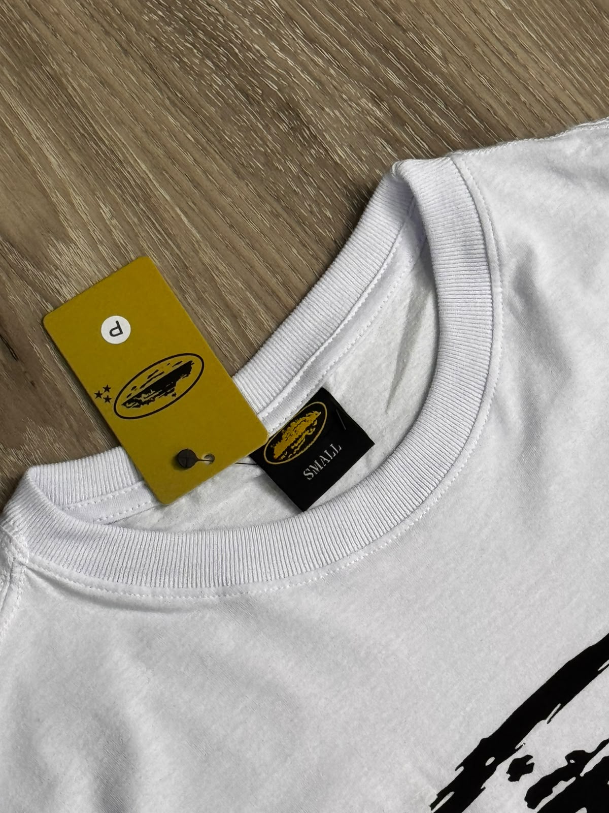 CAMISETA LONG SLEEVE CORTEIZ HANDPRINT- BRANCA