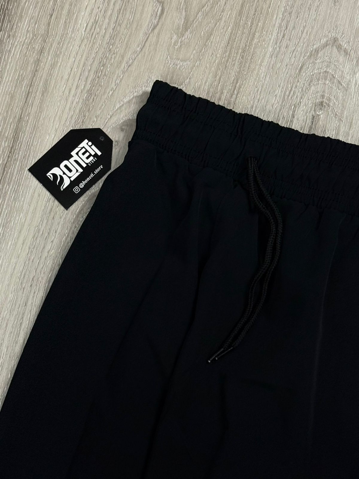 SHORTS TACTEL ADD CHELSEA LISTRA - PRETO