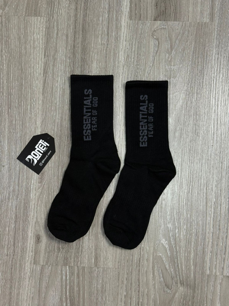 MEIA CANO ALTO FEAR OF GOD - PRETA