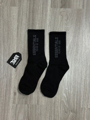 MEIA CANO ALTO FEAR OF GOD - PRETA