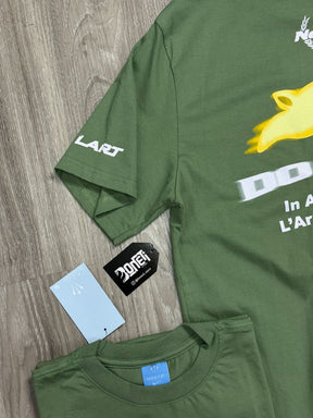 CAMISETA NK X NOCTA ROAD - VERDE MUSGO