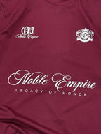 CAMISETA OVERSIZED OPLAN LEGACY - VINHO