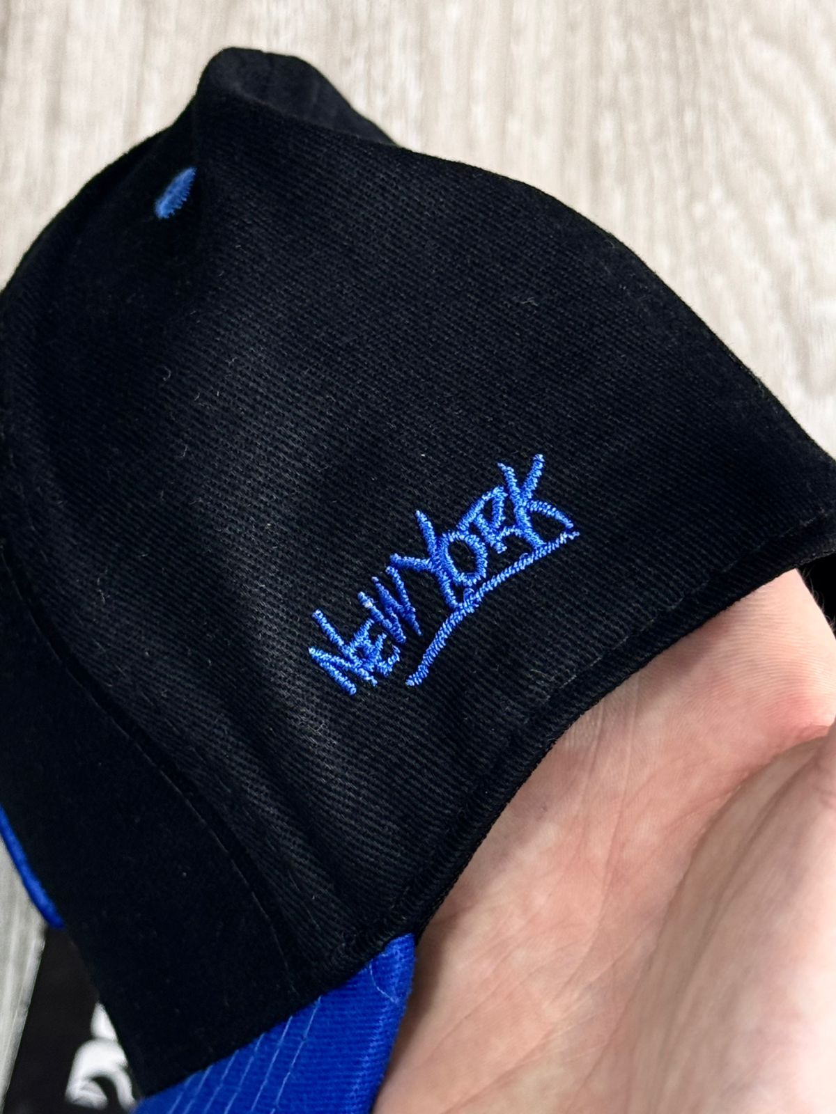BONÉ NEW ERA LOGO - PRETO/AZUL